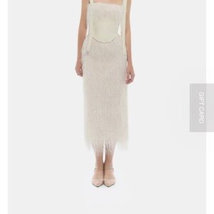 NWT Montsand Andrea White dress